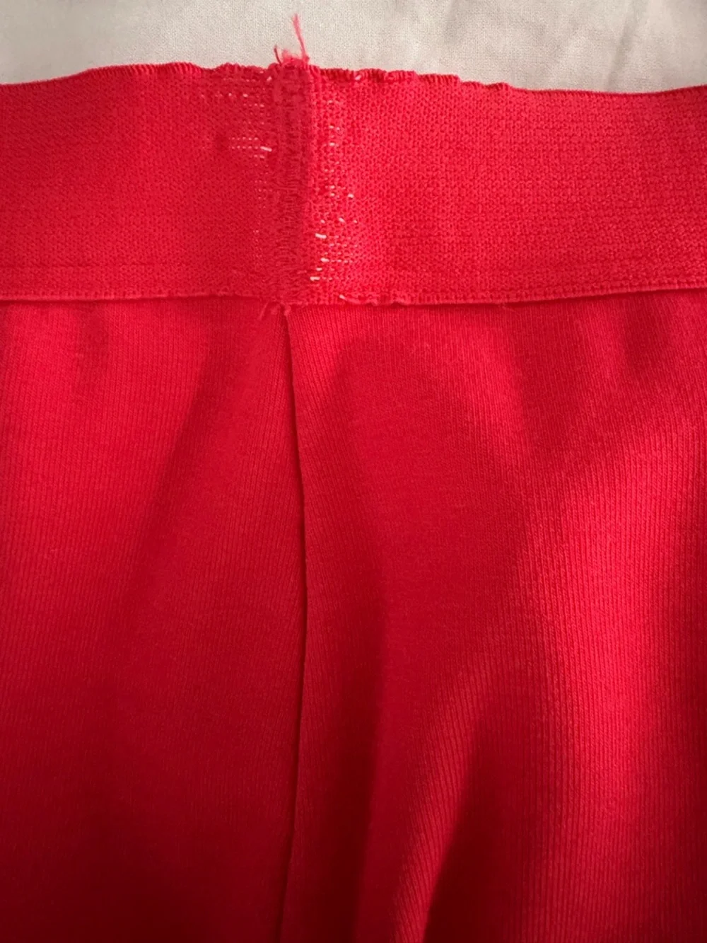 Zara Vibrant Red Midi Pencil Skirt - Picture 6 of 6